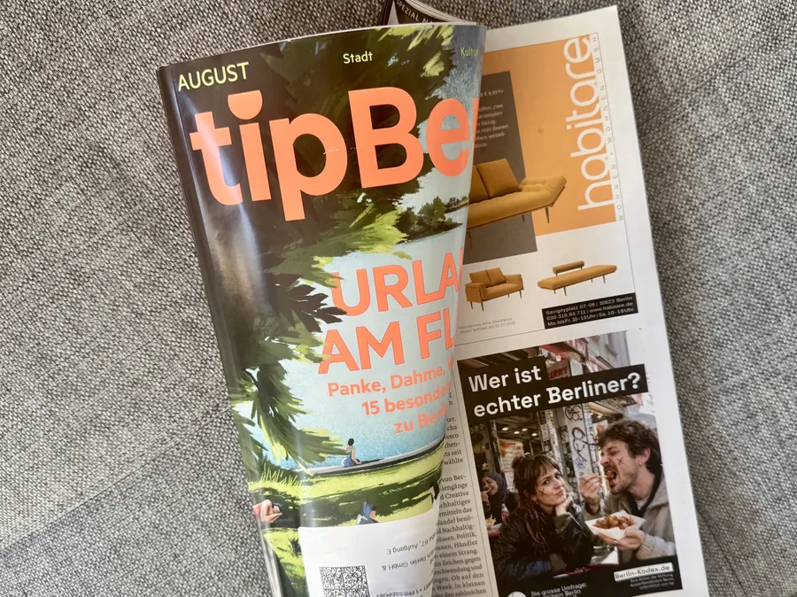 Kodex-Strecke im Berliner Stadtmagazin tip